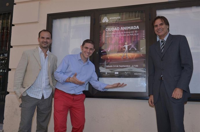 Damián Caneda, Roger Giménez y David Plaza