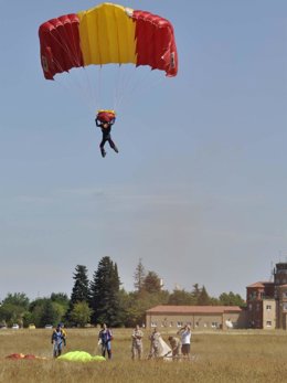 Entrenamiento de personal del Ejército del Aire en Villanubla