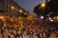 Diada.- La Via Catalana demanarà la independència al carrer mentre Mas busca una consulta amb Rajoy