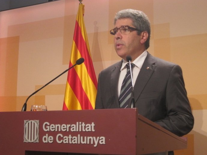 El conseller de la Presidencia, Francesc Homs