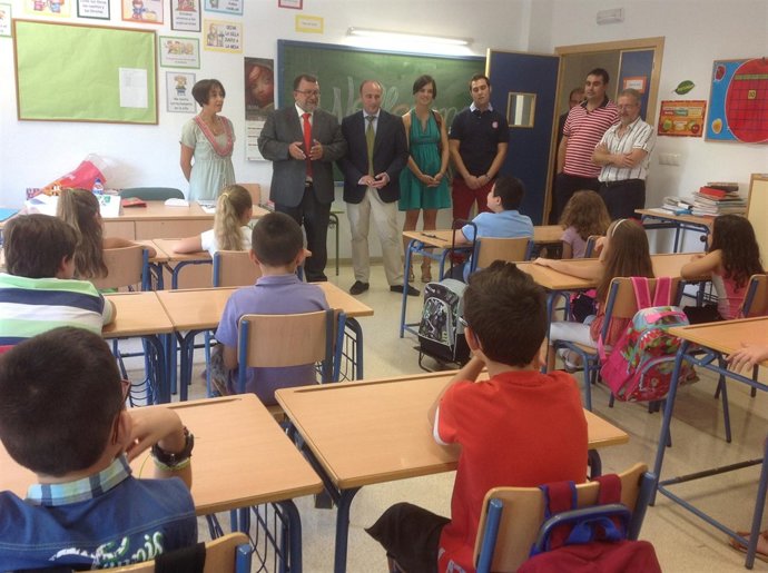 Inauguración del curso escolar en Rus (Jaén)
