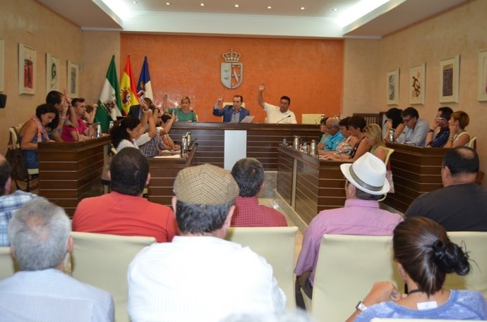 Pleno del Ayuntamiento de Almonte. 