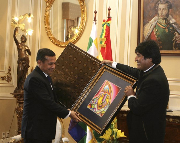 Ollanta Humala Y Evo Morales