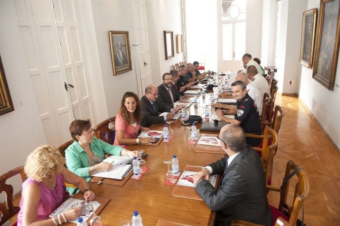 Reunión de la Junta Local de Seguridad en Cartagena