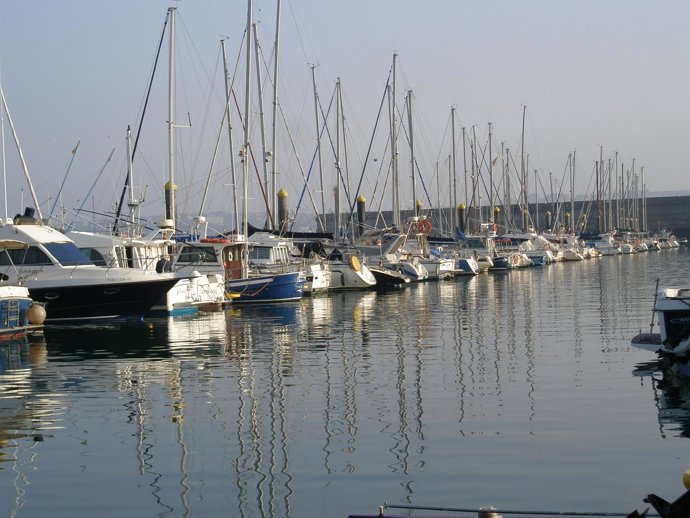 Pantalán en Santurtzi