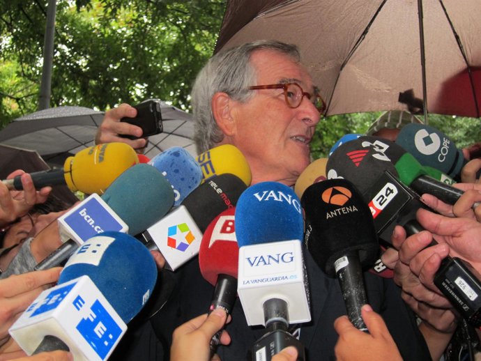 Xavier Trias ofrenda floral en la Diada