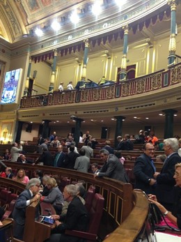 Goteras en el hemiciclo