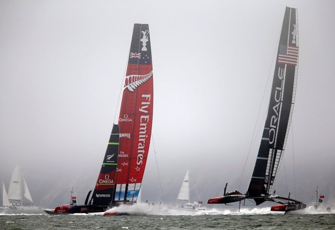 Oracle y el Emirates Team New Zealand