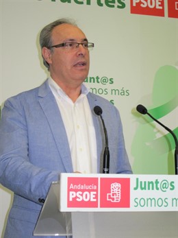 El secretario general del PSOE de Córdoba, Juan Pablo Durán
