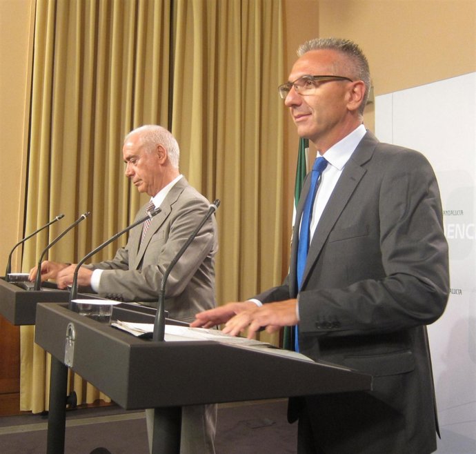 Miguel Ángel Vázquez y Luciano Alonso, este miércoles