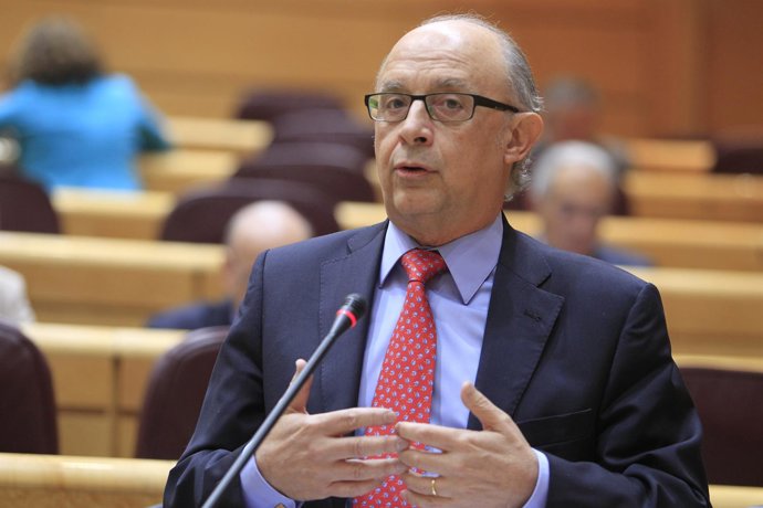 Cristóbal Montoro en el Senado