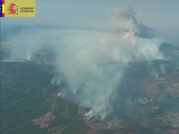 Incendio Oia (Pontevedra)