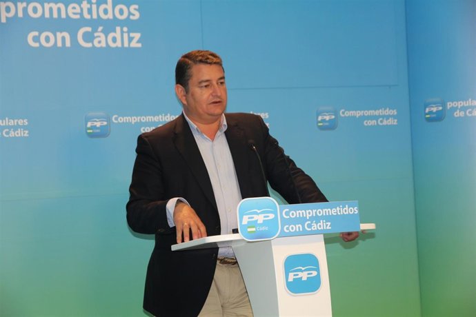 Antonio Sanz, presidente provincial del PP de Cádiz