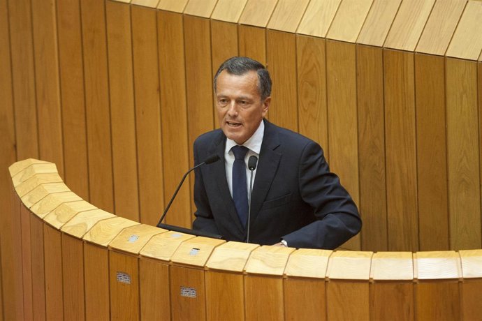 O conselleiro de Medio Ambiente, Territorio e Infraestruturas, Agustín Hernández
