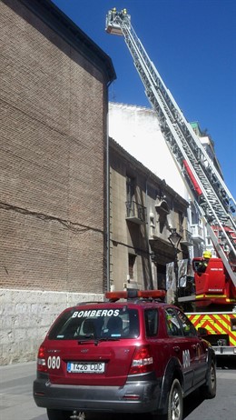 Intervención de los Bomberos en Las Francesas