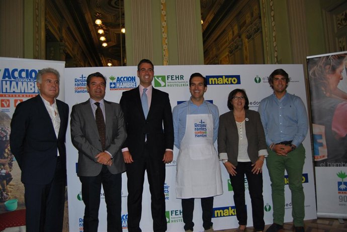 IV edición de la campaña de Acción contra el Hambre, con Mario Sandoval