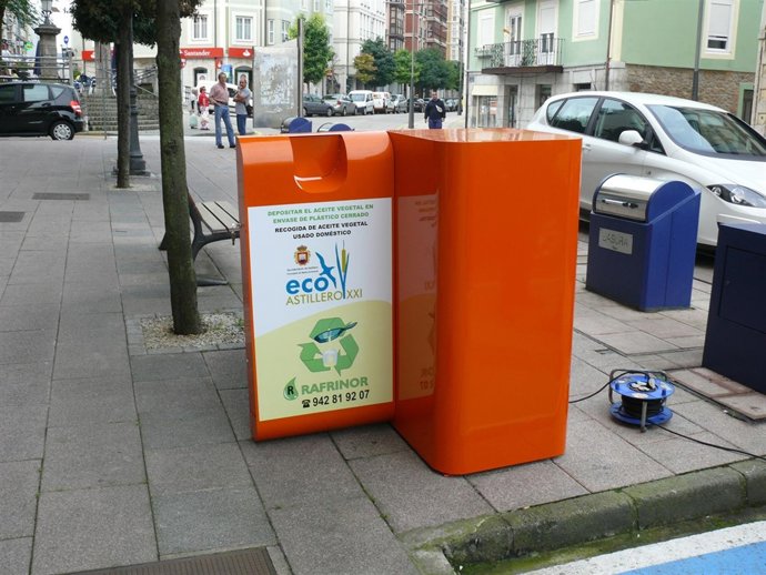 Contenedores de recogida de aceite