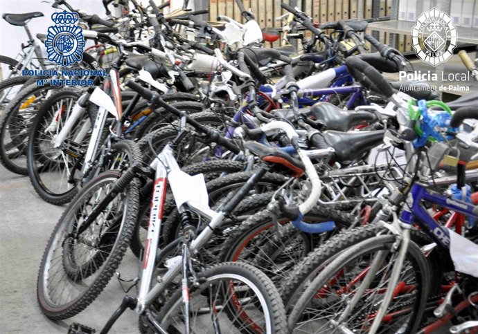 Bicicletas de procedencia dudosa en Palma