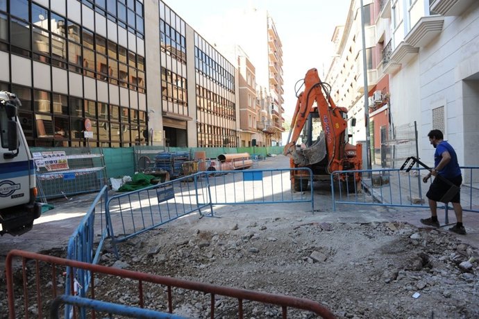 Se inician las obras de remodelación de la Plaza San Agustín de Cartagena