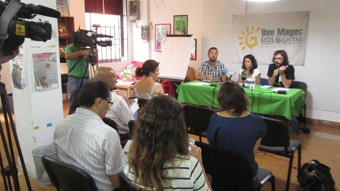 Rueda de prensa de Ben Magec