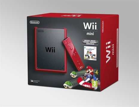Llega el pack Wii mini con Mario Kart Wii y más juegos de Nintendo Selects