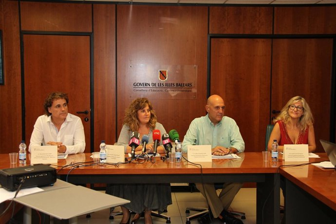 Bartomeu Isern, Joana Maria Camps, Guillem Estarellas e Isabel Cerdà