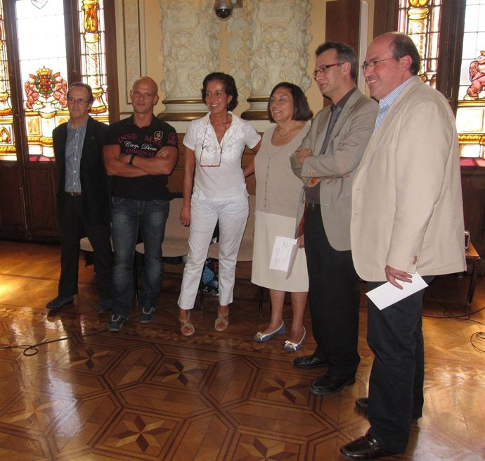 El jurado del Premio de Novela Ateneo Ciudad de Valladolid