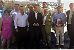 Laureano León, en la presentación del ‘Cancionero Tradicional de la Vera