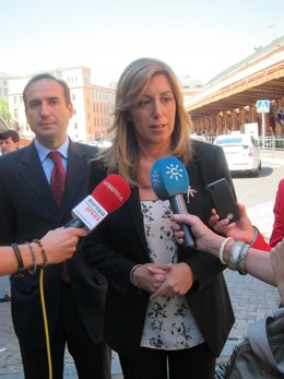 La presidenta de la Junta de Andalucía, Susana Díaz