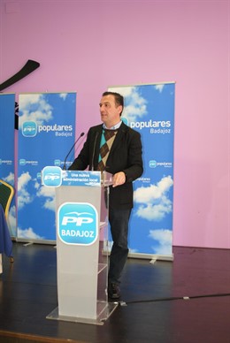 Secretario general provincial del PP Badajoz, Juan Antonio Morales