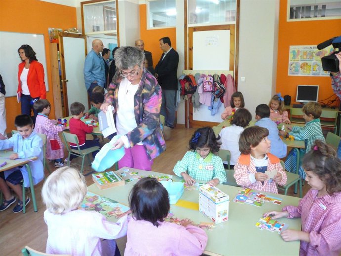 Inauguración del curso en un colegio