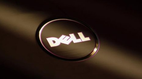 Imagen de archivo del logo de Dell impreso en un ordenador portátil en Hong Kong