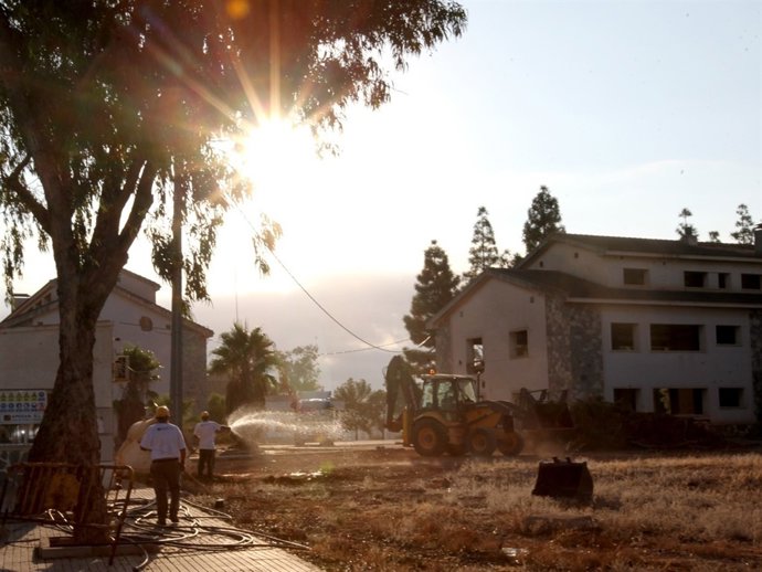 Avanzan a buen ritmo las obras del Campus de la UCAM en Cartagena 