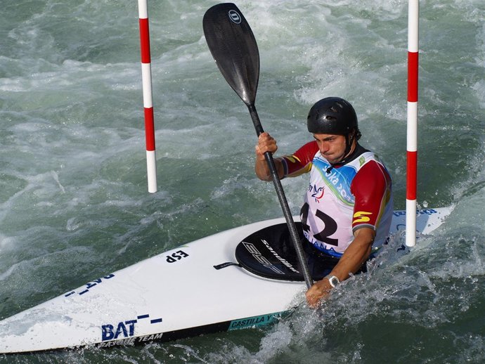 El piragüista español Joan Crespo