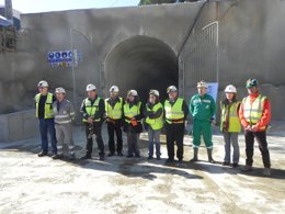 La Delegada De Economía, María José Asensio En El Proyecto Sotiel.