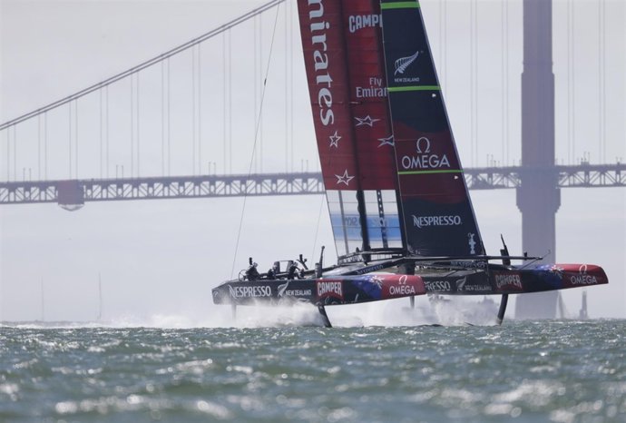 El Emirates Team New Zealand en la Copa América