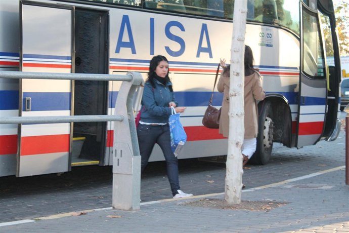 AUTOBÚS URBANO, VIAJEROS, VIAJE