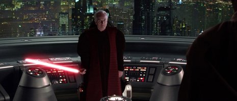Palpatine (Darth Sidious) en Star Wars La Guerra de las Galaxias