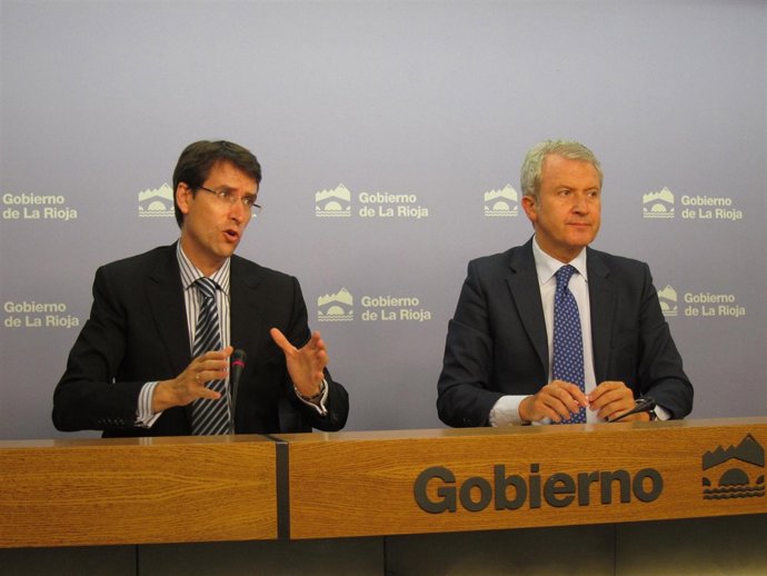 Capellán y Del Río, en la rueda de prensa del Consejo