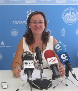 La concejal Laura Ruiz