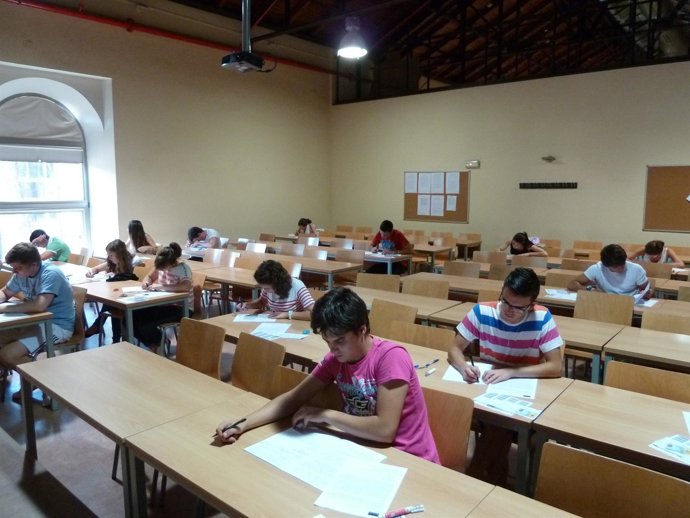 Selectividad, alulas, alumos, clases