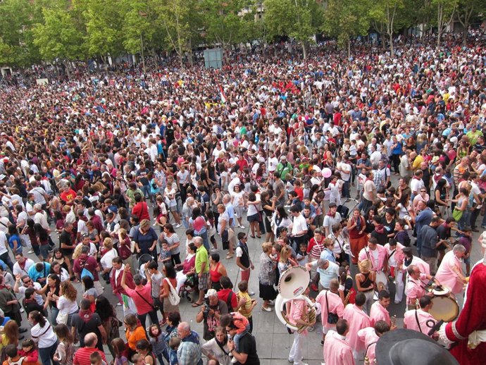 Chupinazo 2011 Logroño