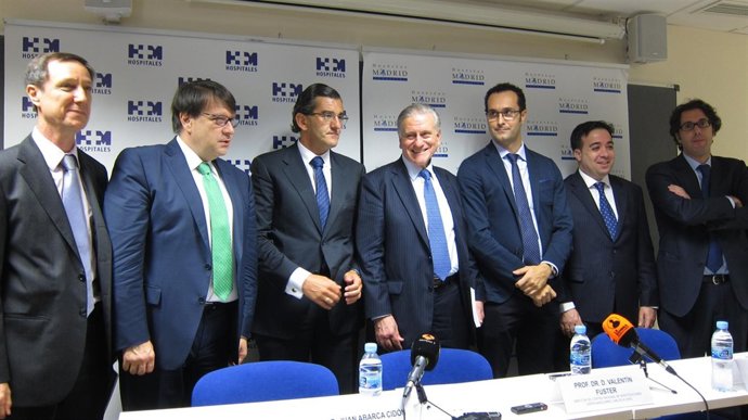 Imagen de los expertos de HM Hospitales, Monte Sinaí y CEU San Pablo