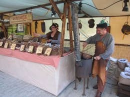 Mercado Medieval en la calle Vaguada de la Palma de Salamanca