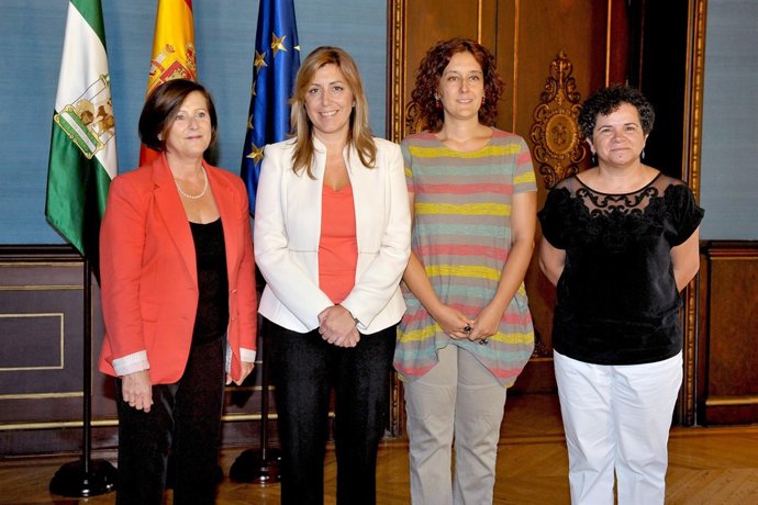 Susana Díaz recibe al Consejo de Participación de Mujeres
