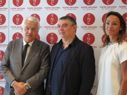 Ferran Mascarell, Xavier Albertí y Sol Daurella