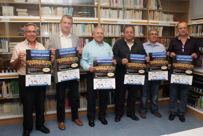 Presentación del concierto solidario a beneficio de Cáritas, Cruz Roja y CEPAIM