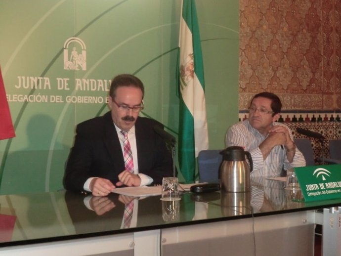 El delegado territorial de Salud de Almería, Alfredo Valdivia