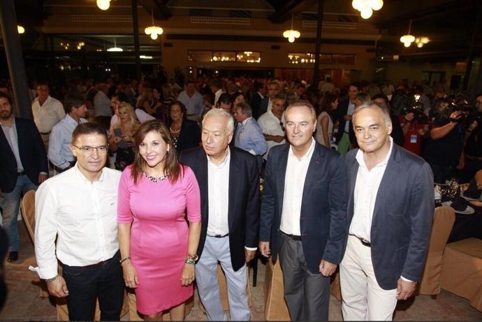 Cena de inicio del curso político del PPCV