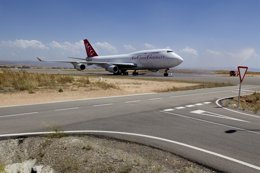 El aeropuerto industrial de Teruel busca clientes en Londres.